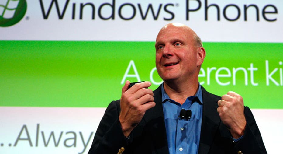 Microsoft CEO Steve Ballmer Speaks at Windows Phone 7 Launch