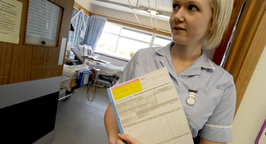 Nurse Holding a Clipboard