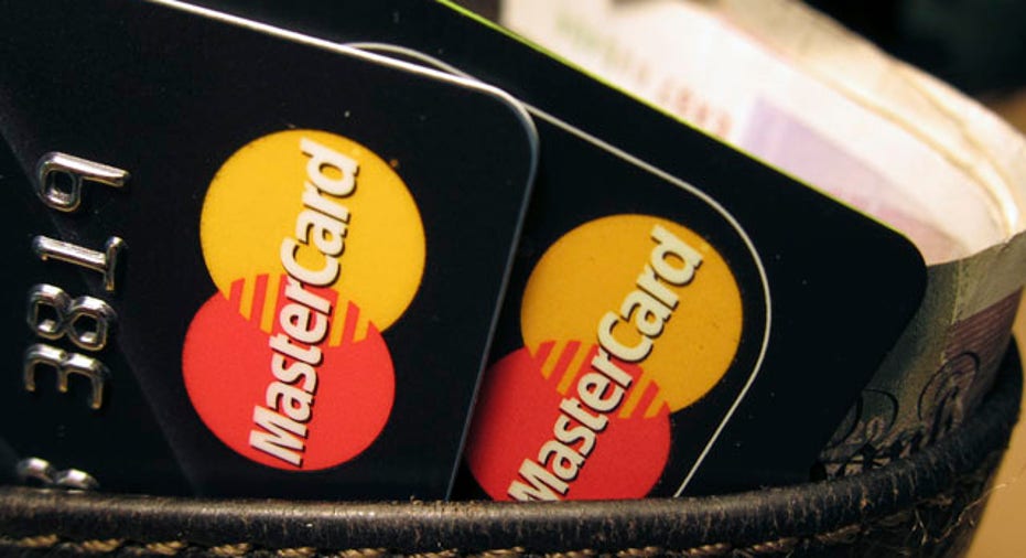 Credit Cards in Wallet Mastercard