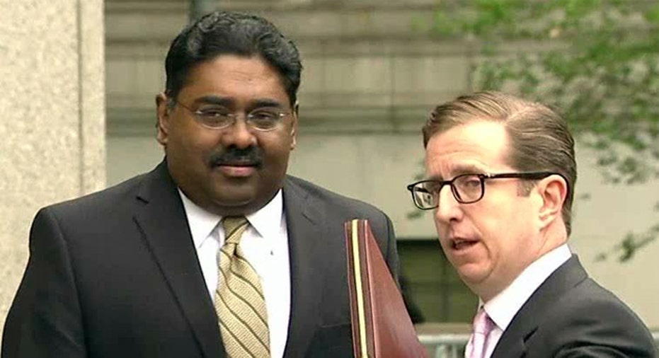Raj Rajaratnam Outside the Federal Courthouse
