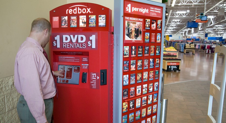 Redbox Kiosk at Walmart