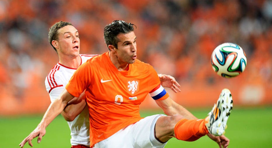 Robin Van Persie netherlands world cup soccer