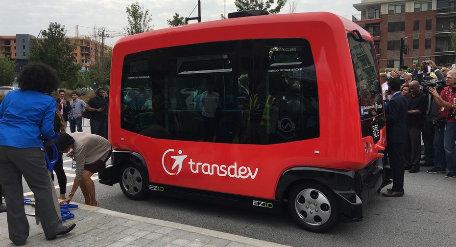 Transdev EZ10A Autonomous Vehicle AP FBN