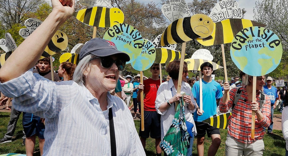 Trump climate protest