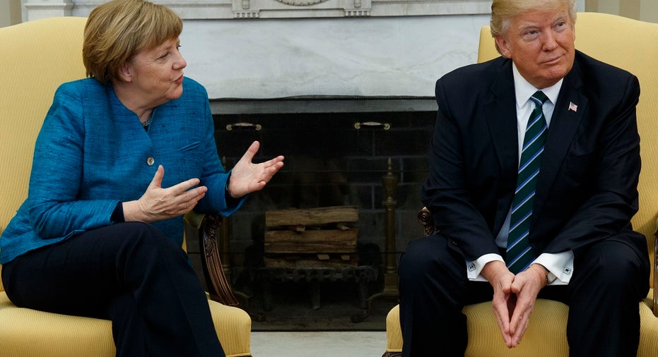 Trump and Merkel