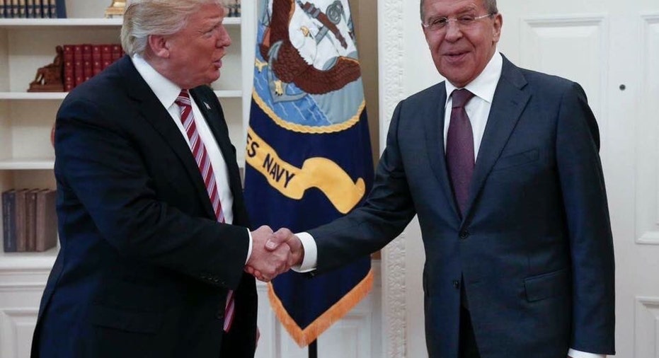 Trump and Sergey Lavrov  AP FBN