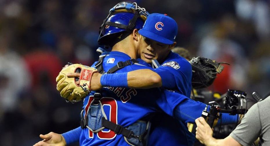 Cubs WS GM6 Tommy Gilligan-USA TODAY Sports