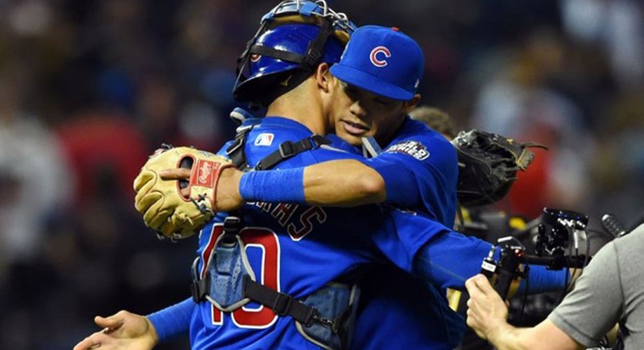 Cubs WS GM6 Tommy Gilligan-USA TODAY Sports