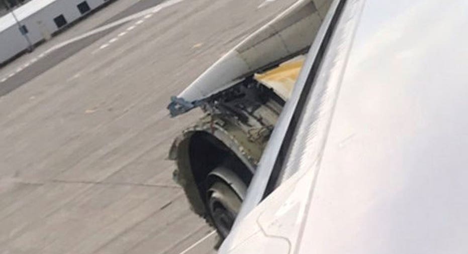 A380 Blown Engine Daniel Mcneely/via REUTERS