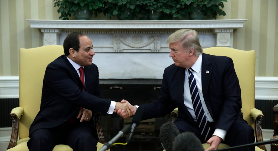 Trump and Sisi FBN