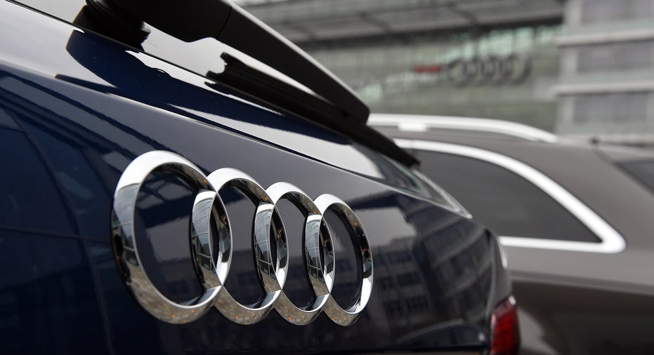 Audi logo on car FBN
