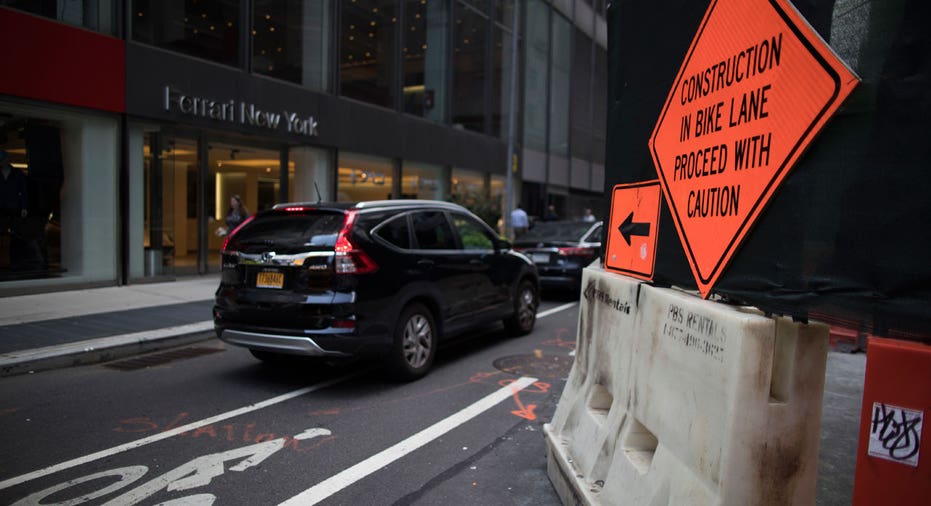 Manhattan, New York City, traffic, construction FBN AP