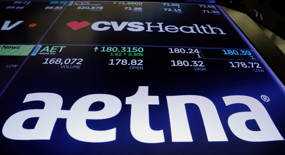 CVS and Aetna Logos NYSE RTR FBN