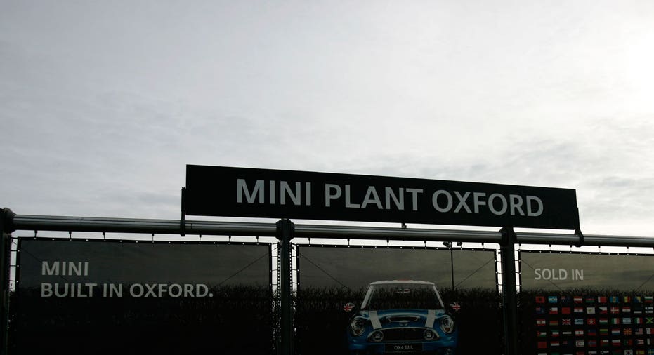 BMW Mini factory sign Oxford England U.K. FBN AP
