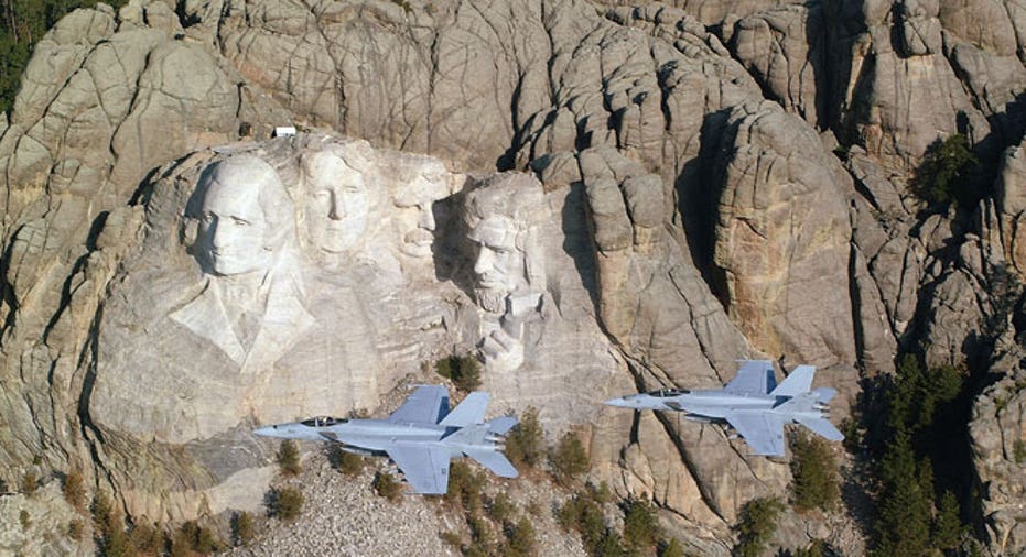 Mount Rushmore, South Dakota, Super Hornets