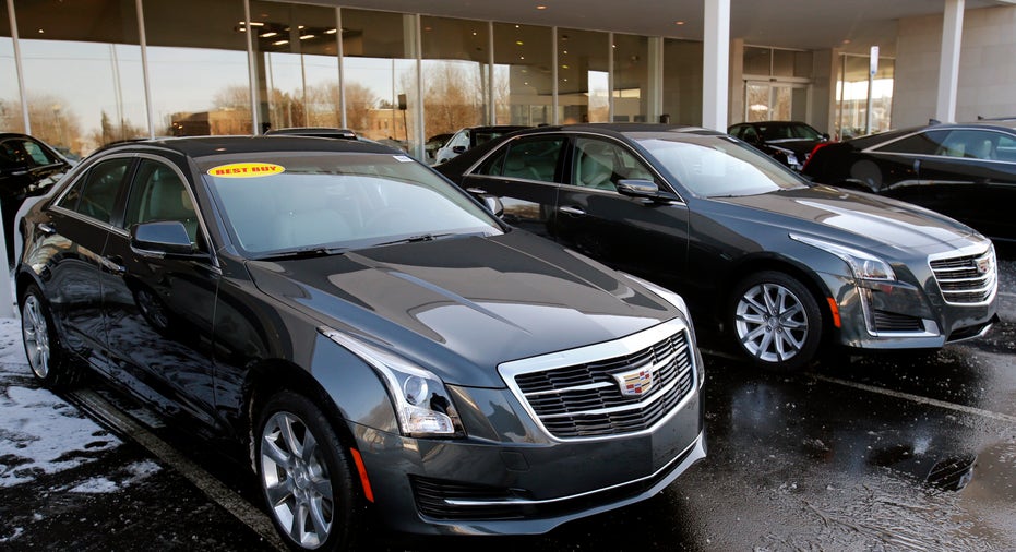 Cadillac dealer and ATS sedan FBN