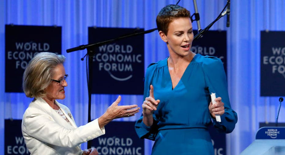 Davos 2013, Charlize Theron