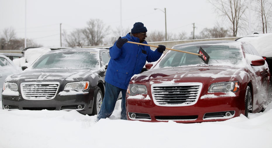 Chrysler car dealer and snow FBN
