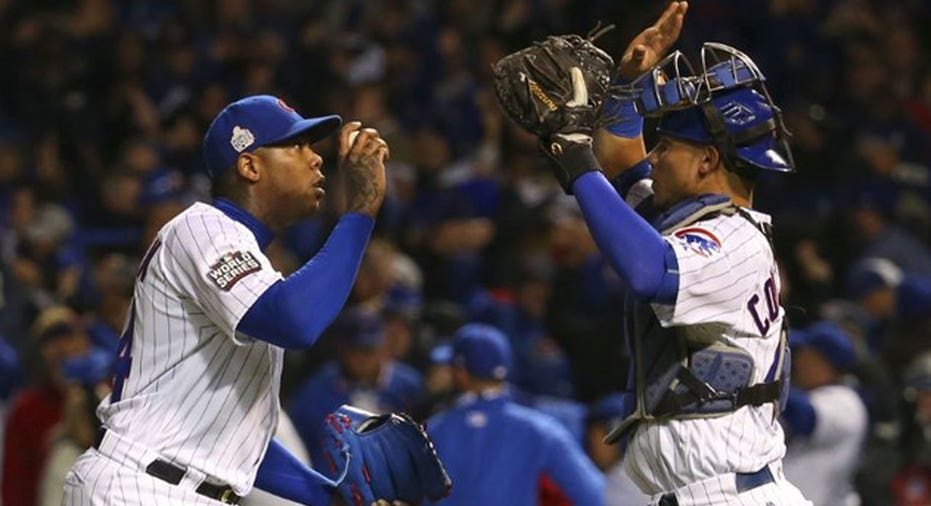 Cubs World Series Gm5 Jerry Lai-USA TODAY Sports