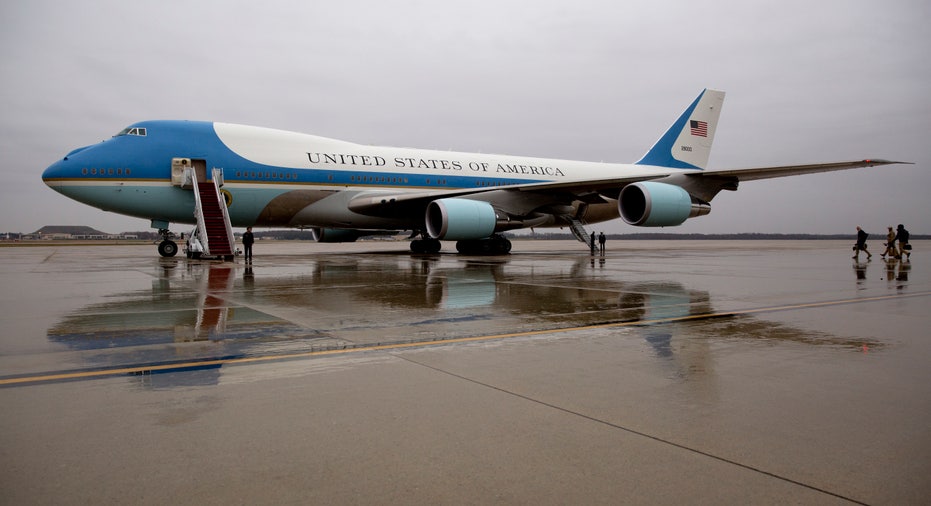 Air Force One on tarmac FBN