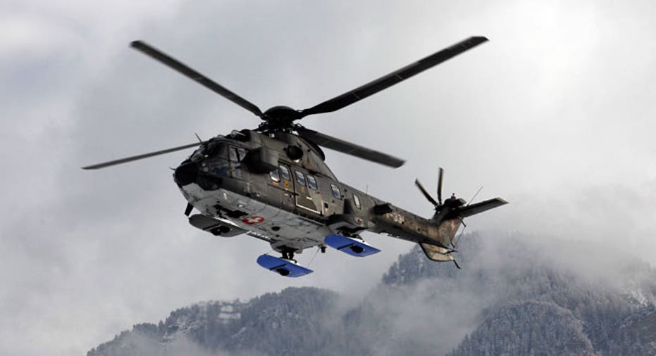 Davos 2013, Chopper, Helicopter