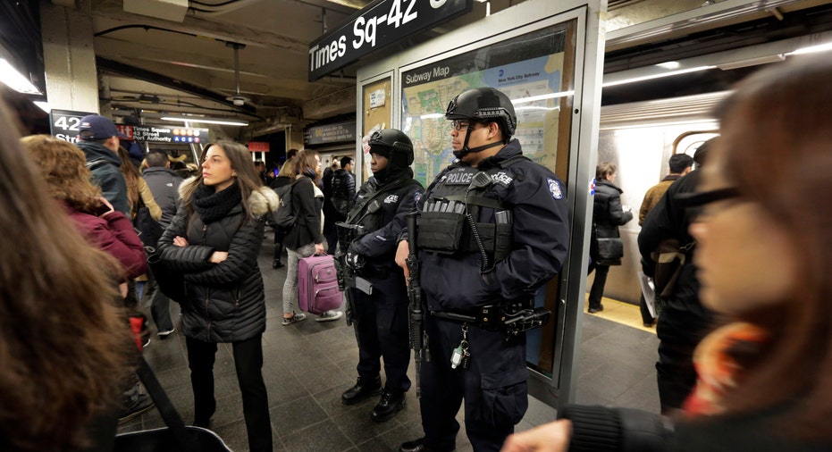 New York police security subway FBN