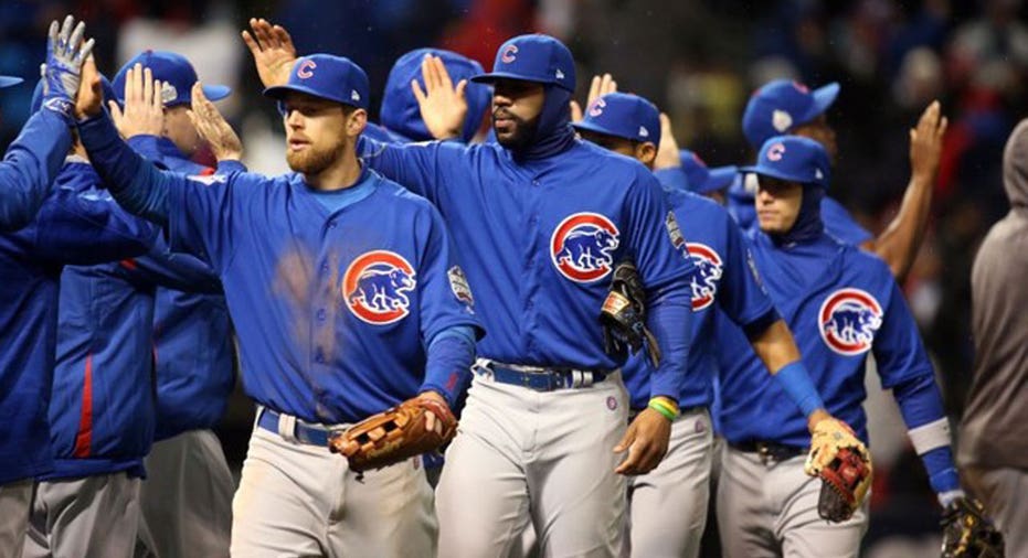 Cubs Win Game 2  Charles LeClaire-USA TODAY Sports