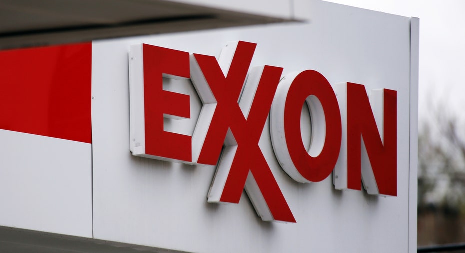 Exxon gas station sign FBN
