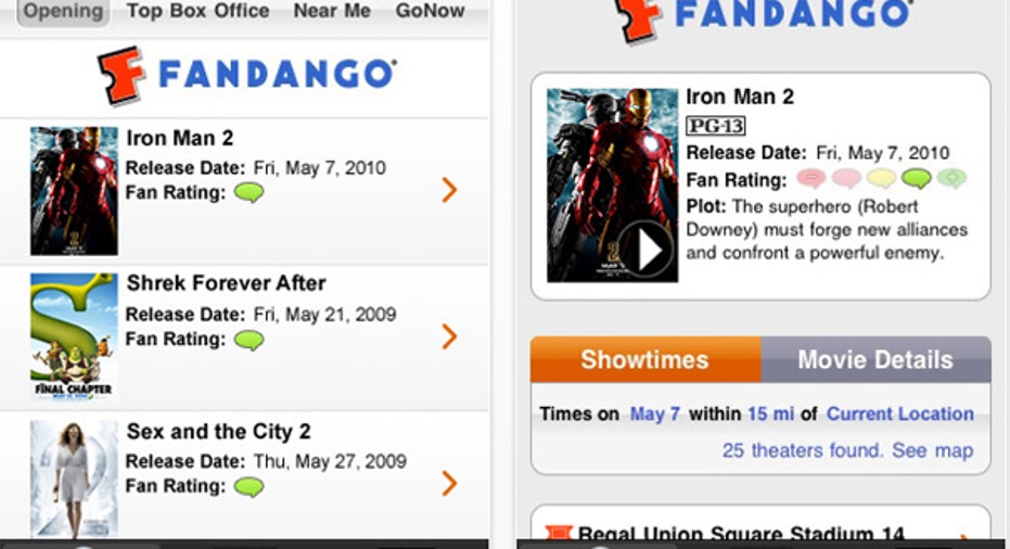 Fandango Movies-Times and Tickets