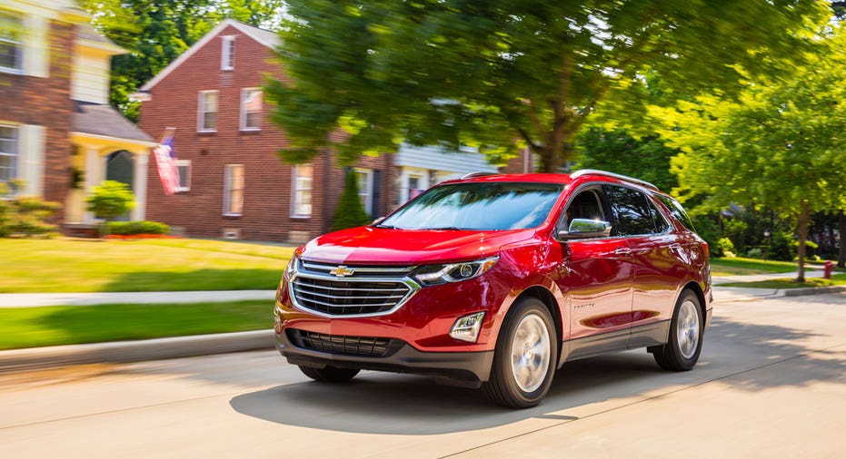 2018 Chevrolet Equinox SUV on street FBN