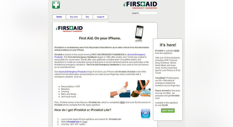 First Aid App, PF Slideshow