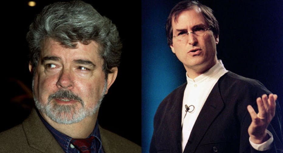 George Lucas & Steve Jobs, Reuters