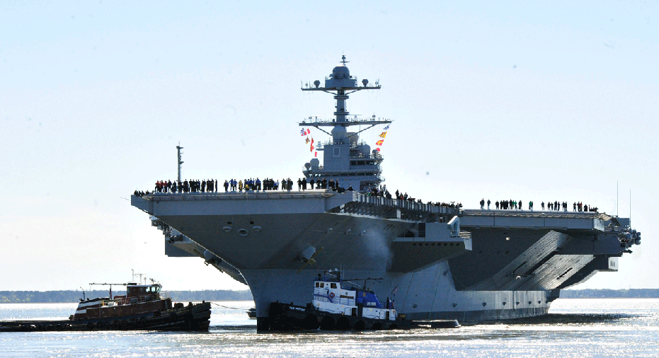 USS Gerald Ford AP FBN