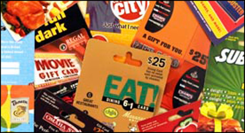 Gift Cards Variety