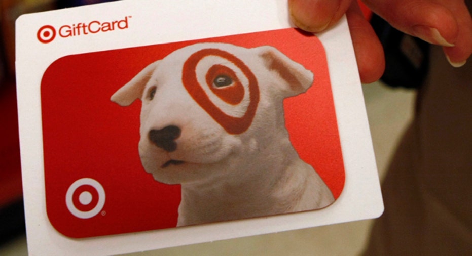 gift card, target