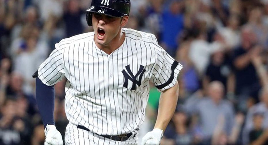 Greg Bird Yanks  Anthony Gruppuso-USA TODAY Sports