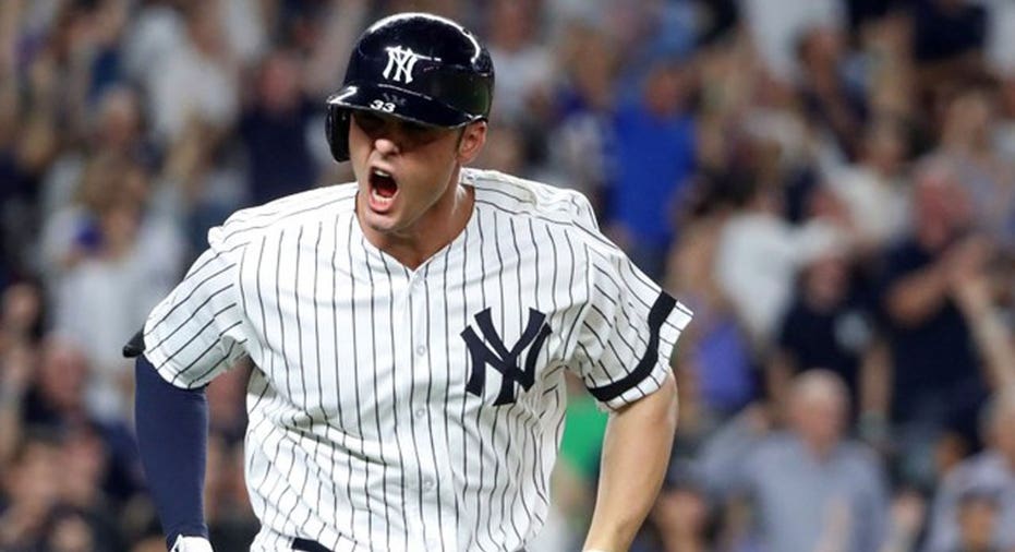 Greg Bird Yanks  Anthony Gruppuso-USA TODAY Sports