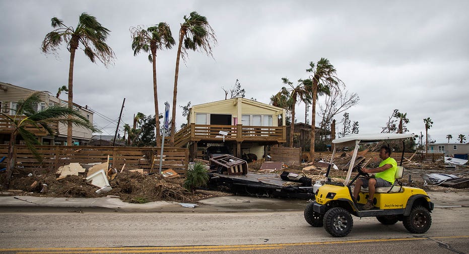 Hurricane Harvey damaged house AP FBN