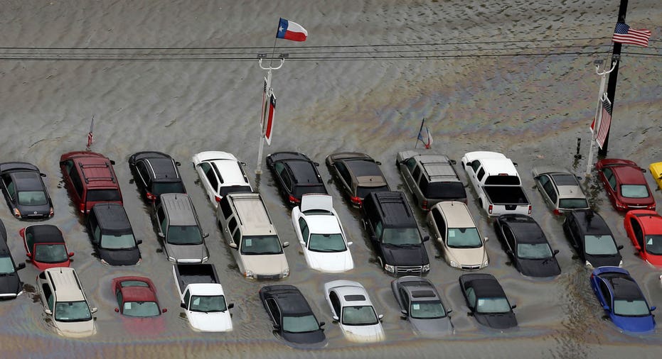 Hurricane Harvey flooded cars AP FBN