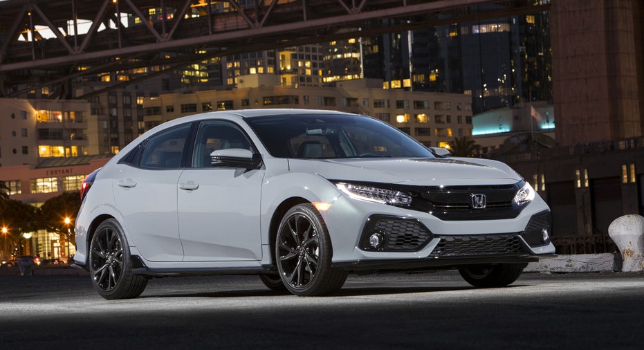 Honda Civic 2017 white FBN