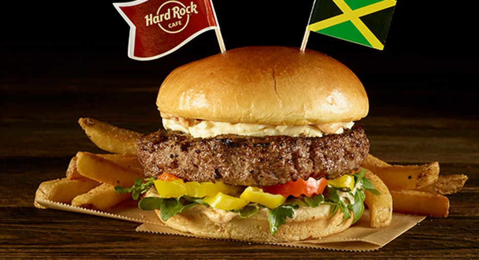 Jamaican Jerk Burger