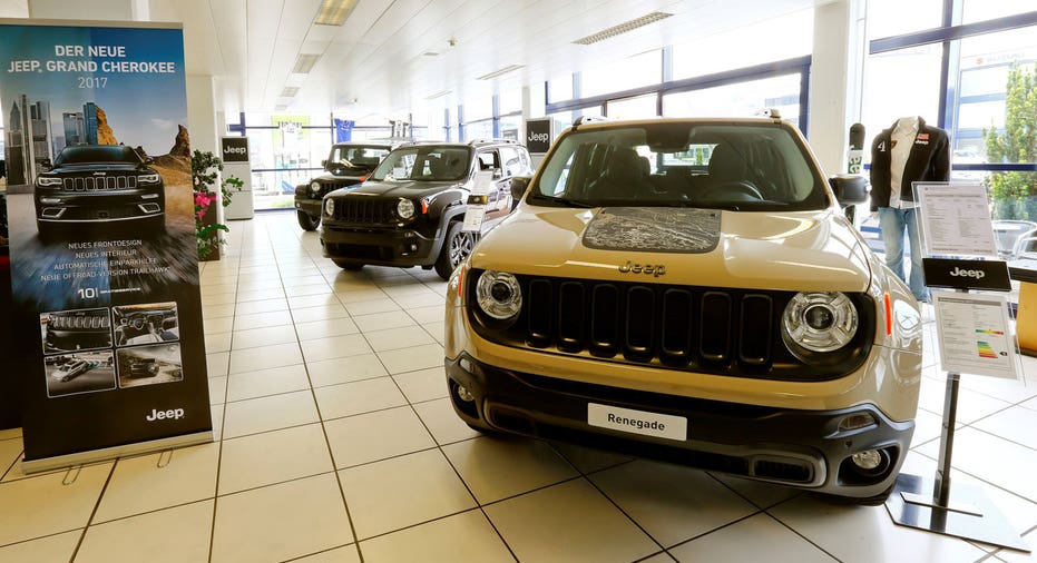 Jeep Renegade in Swiss dealership FBN