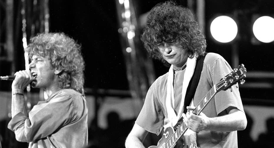 Led Zeppelin Old Photo