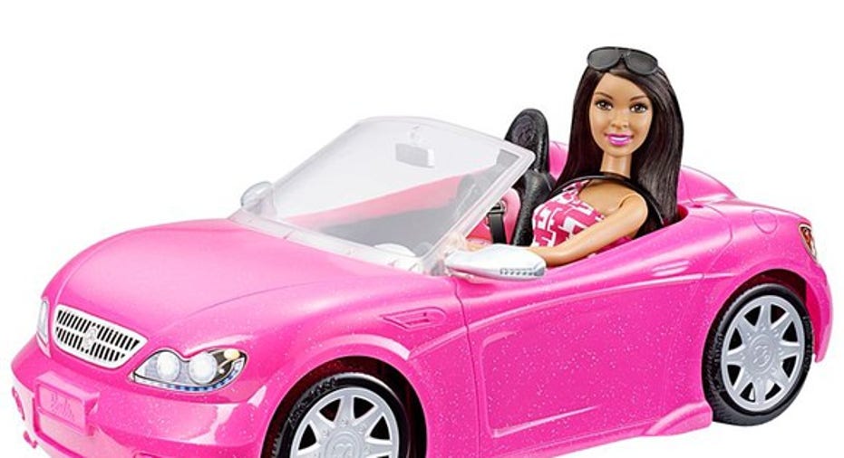 giant barbie car