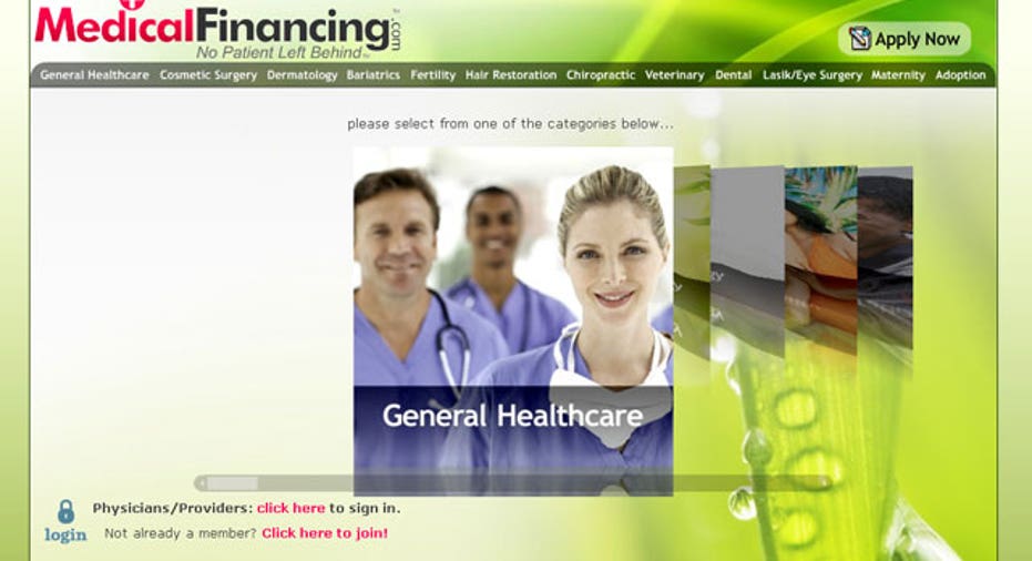 medical financing website