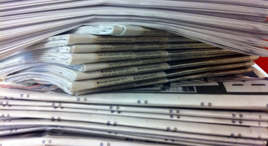 Pile of Newspapers