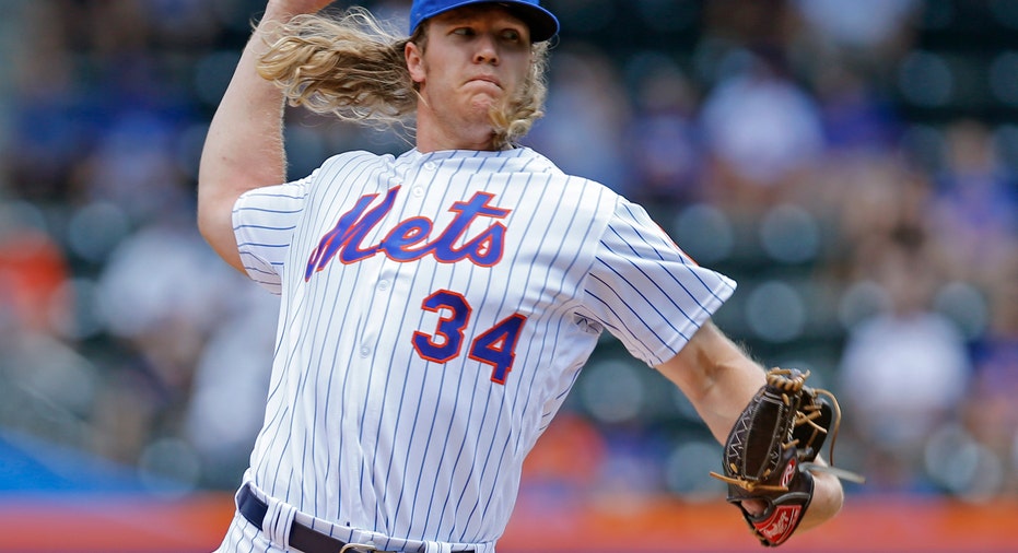 Noah Syndergaard Mets pitcher, baseball, FBN