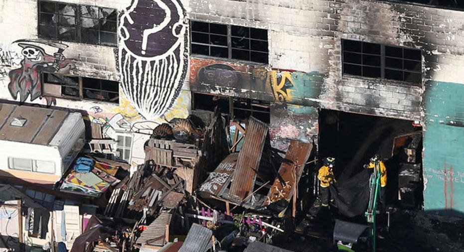 Oakland Fire Reuters