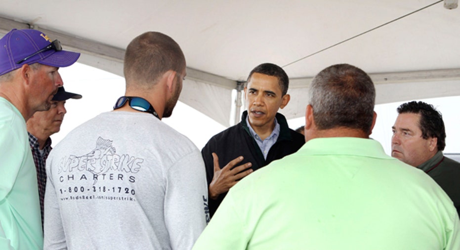 President Obama Visits Local Fishermen 