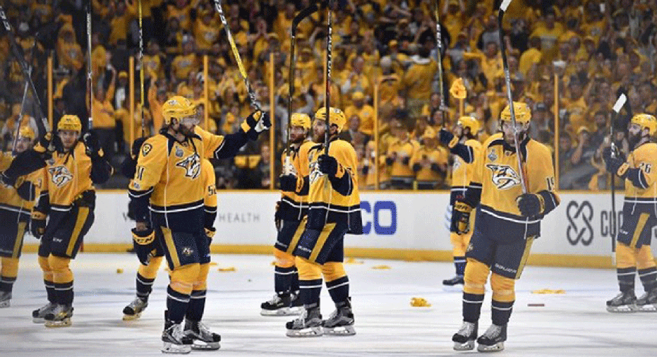 Predators GM4 Win Christopher Hanewinckel-USA TODAY Sports